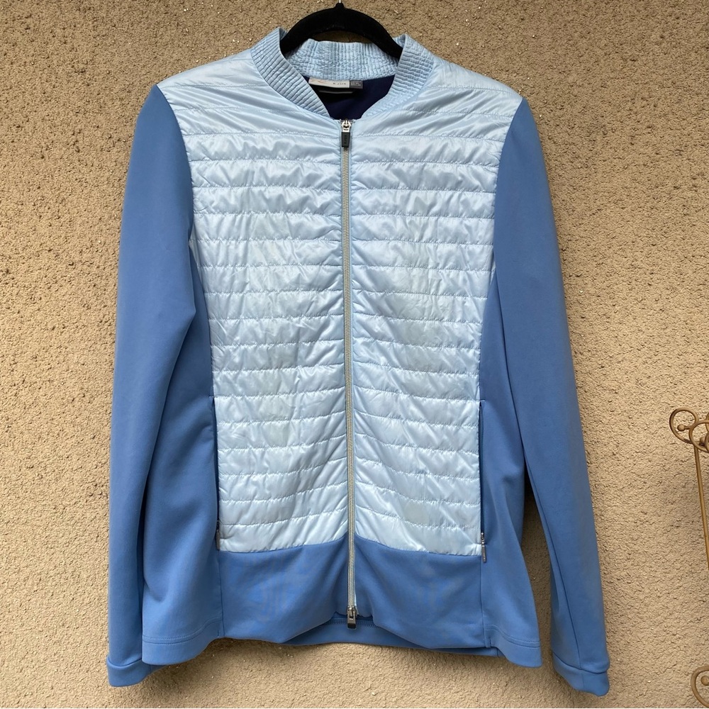 Kjus Women’s Retention Stretch Golf Jacket blue size XL
